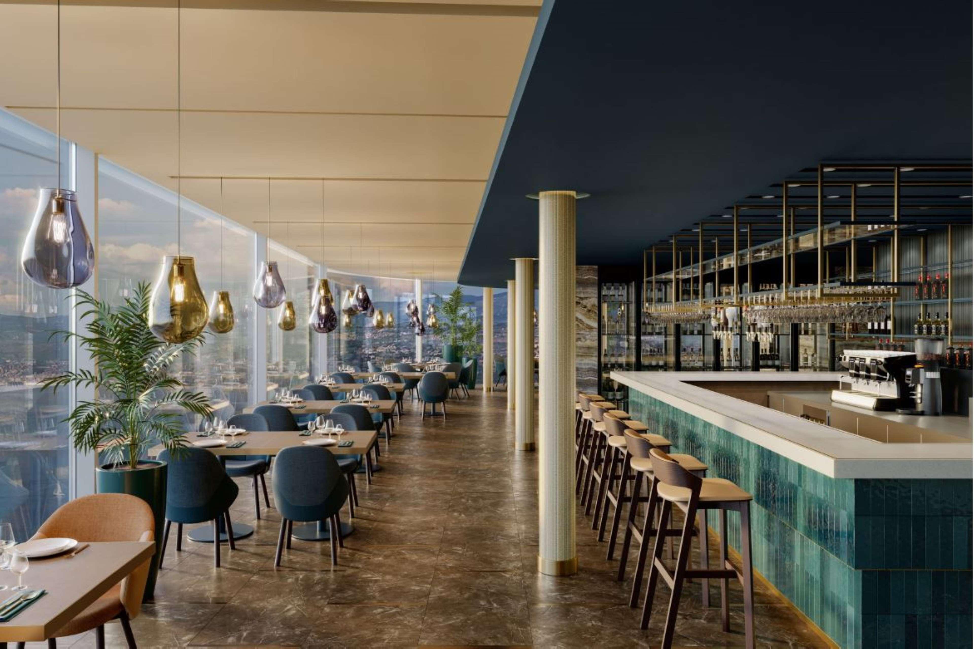 Hilton Rijeka Costabella Beach Resort And Spa Exteriör bild The restaurant